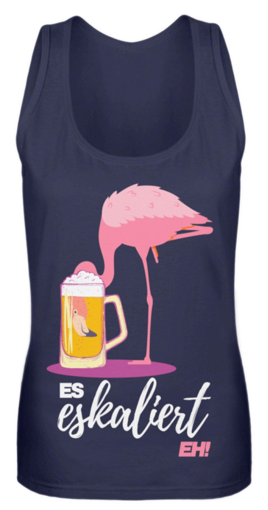 Es Eskaliert Eh - Flamingo  - Frauen Tanktop