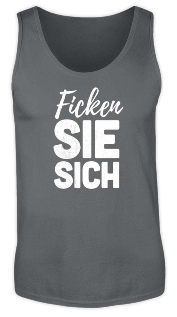 F*cken Sie sich  - Herren Tanktop - Words on Shirts