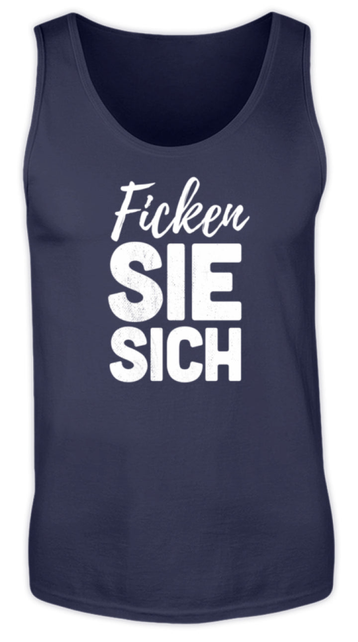 F*cken Sie sich  - Herren Tanktop - Words on Shirts