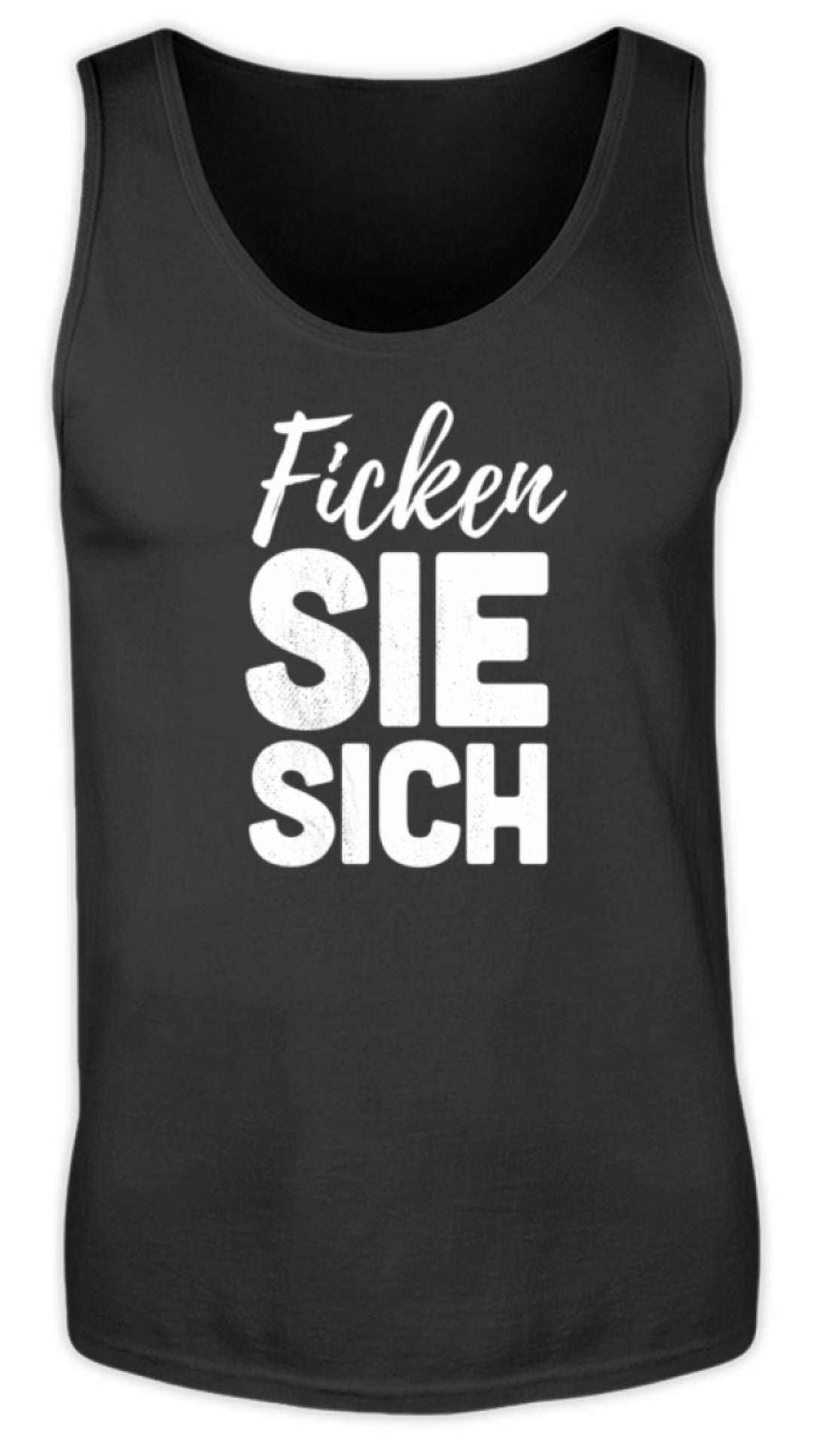 F*cken Sie sich  - Herren Tanktop - Words on Shirts