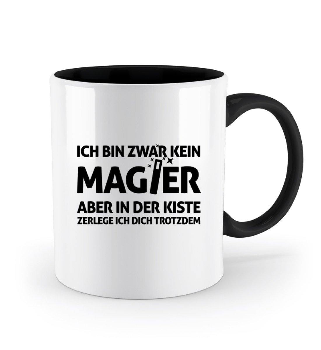 Magier Kiste . - Words on Shirts - Tasse  - Zweifarbige Tasse