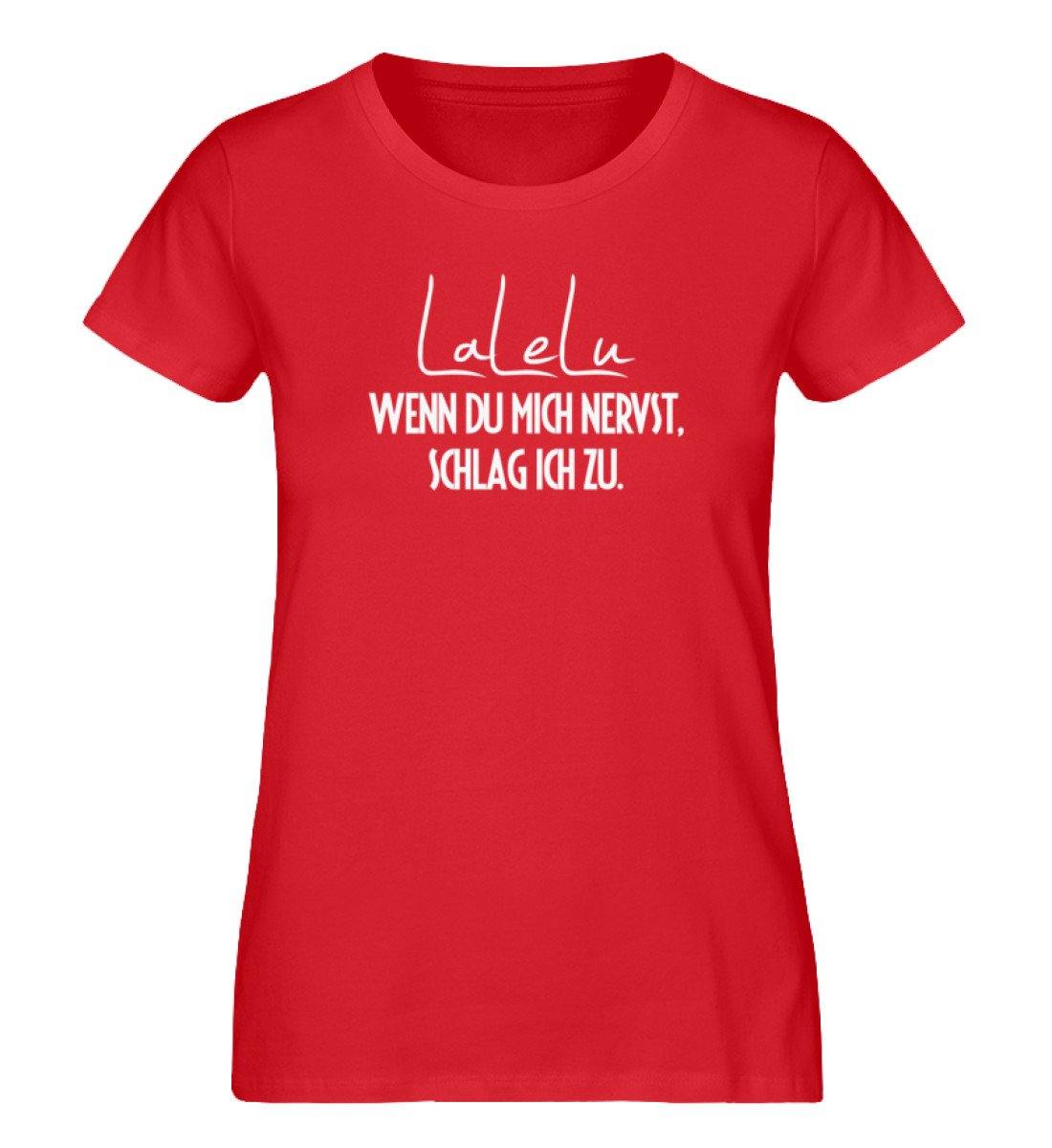 LaLeLu - Schlag ich zu - PR  - Damen Premium Organic Shirt