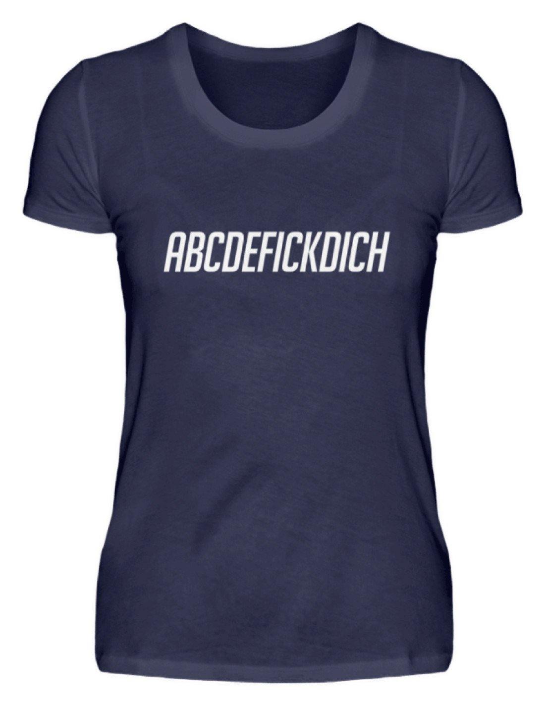 ABCDEF......... Words on Shirts  - Damenshirt