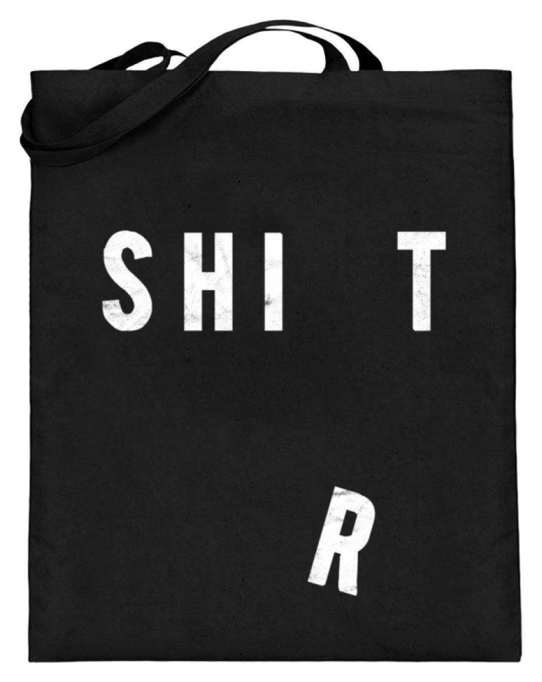 Sh*t Shirt   - Jutebeutel (mit langen Henkeln) - Words on Shirts