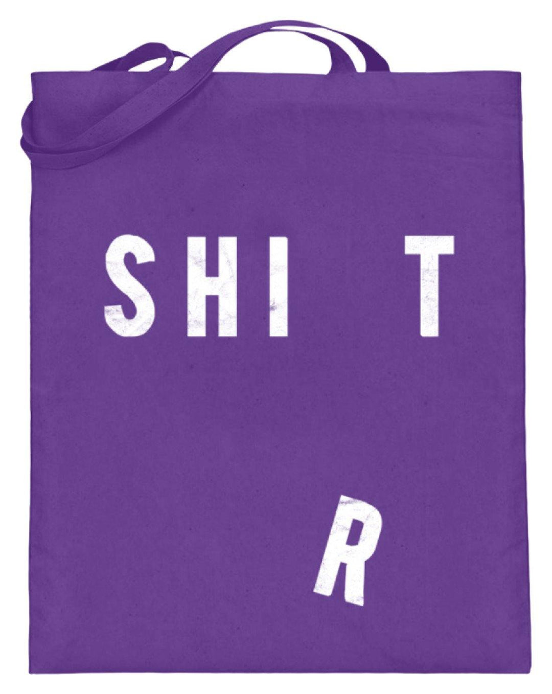 Sh*t Shirt   - Jutebeutel (mit langen Henkeln) - Words on Shirts