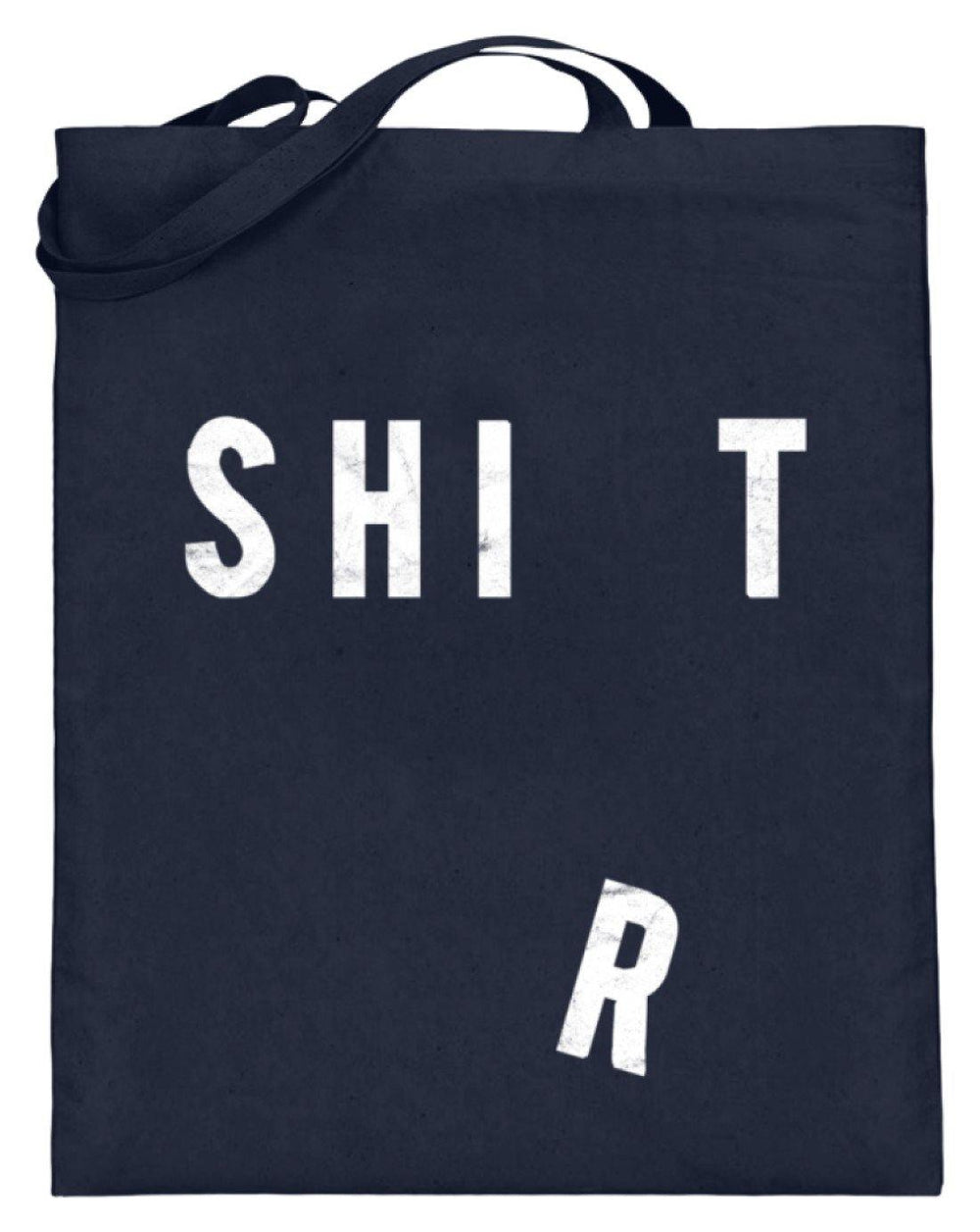 Sh*t Shirt   - Jutebeutel (mit langen Henkeln) - Words on Shirts