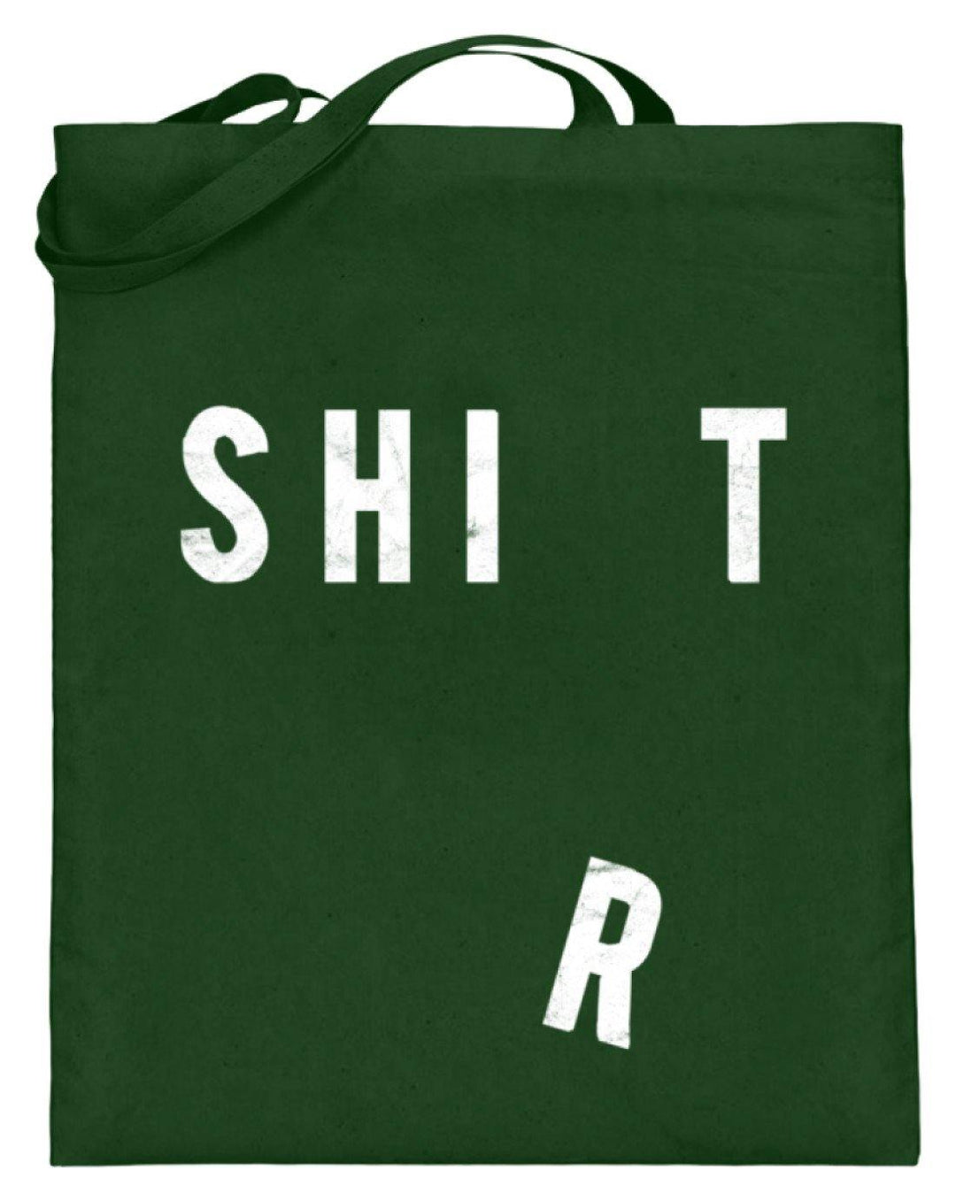 Sh*t Shirt   - Jutebeutel (mit langen Henkeln) - Words on Shirts