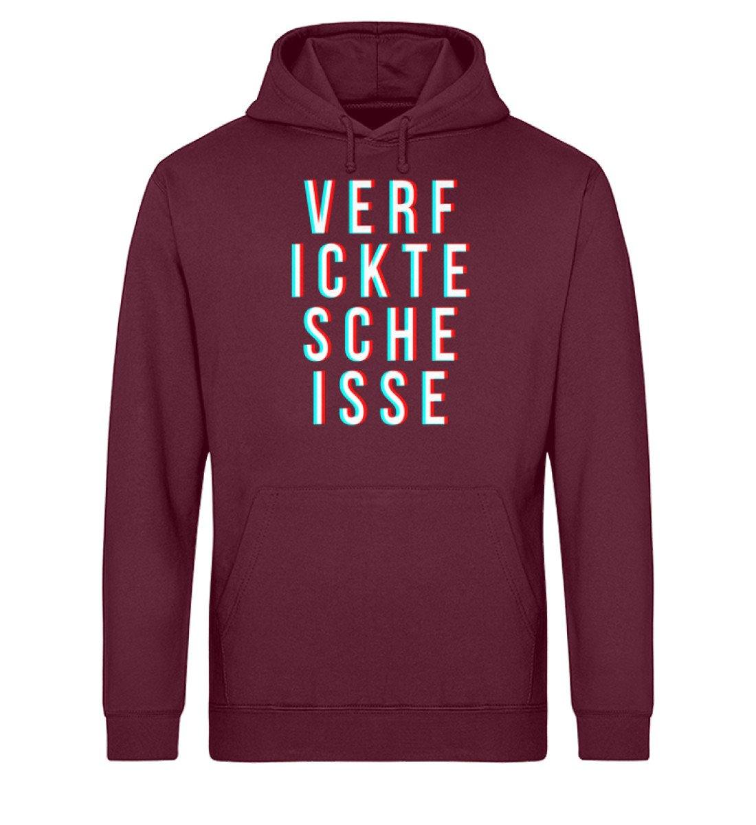 Verf ickte sche isse - Words on Shirts  - Unisex Organic Hoodie