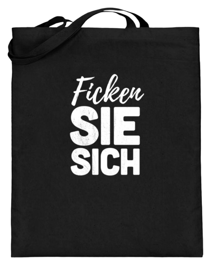 F*cken Sie sich  - Jutebeutel (mit langen Henkeln) - Words on Shirts