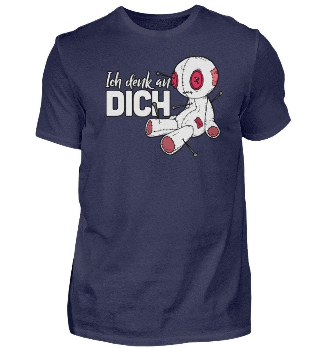 Voodoo Ich denk an dich Words on Shirts  - Herren Shirt