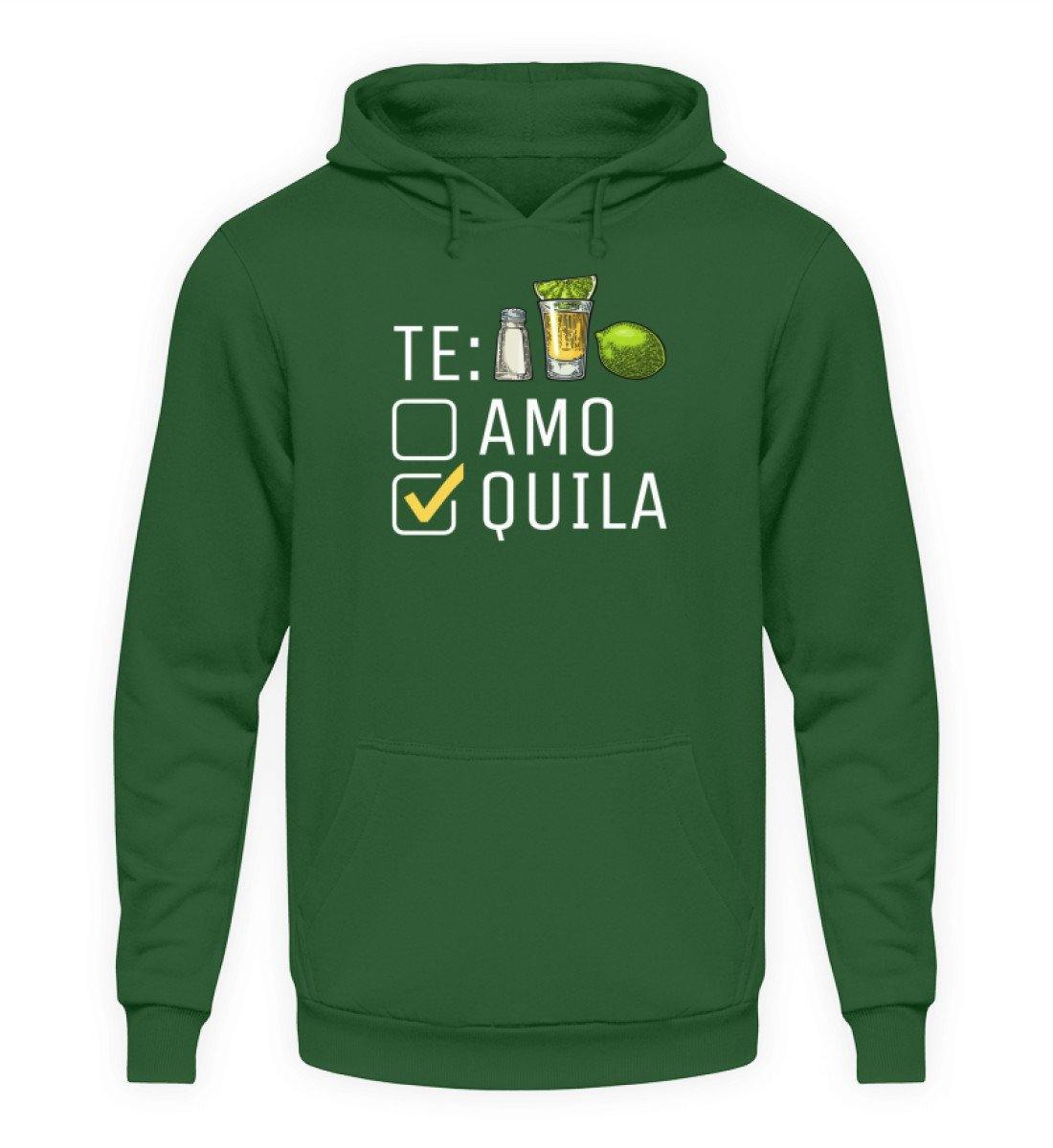 Tequila Te:amo Te:qulia   - Unisex Kapuzenpullover Hoodie