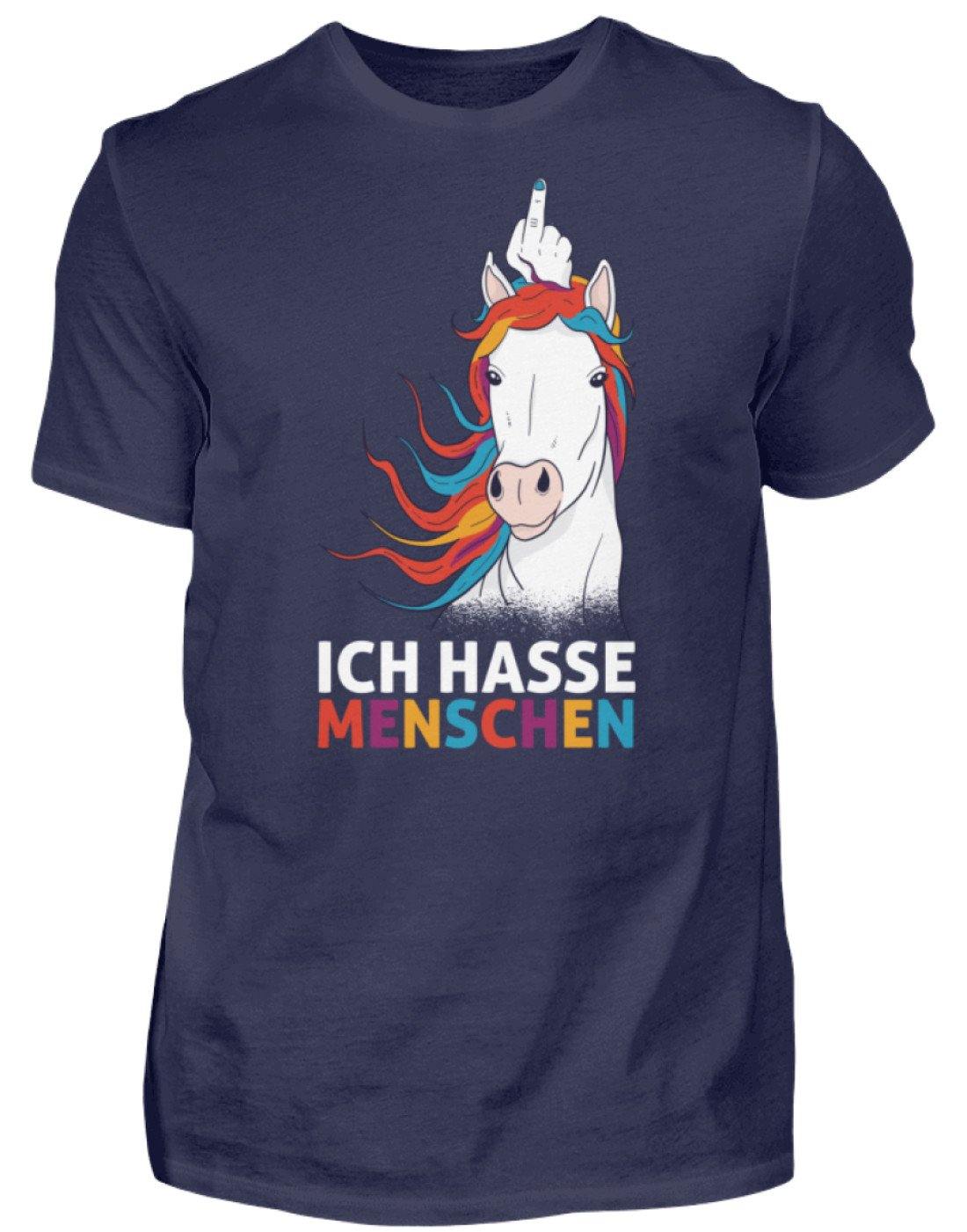 Ich hasse Menschen - Words on Shirts  - Herren Shirt