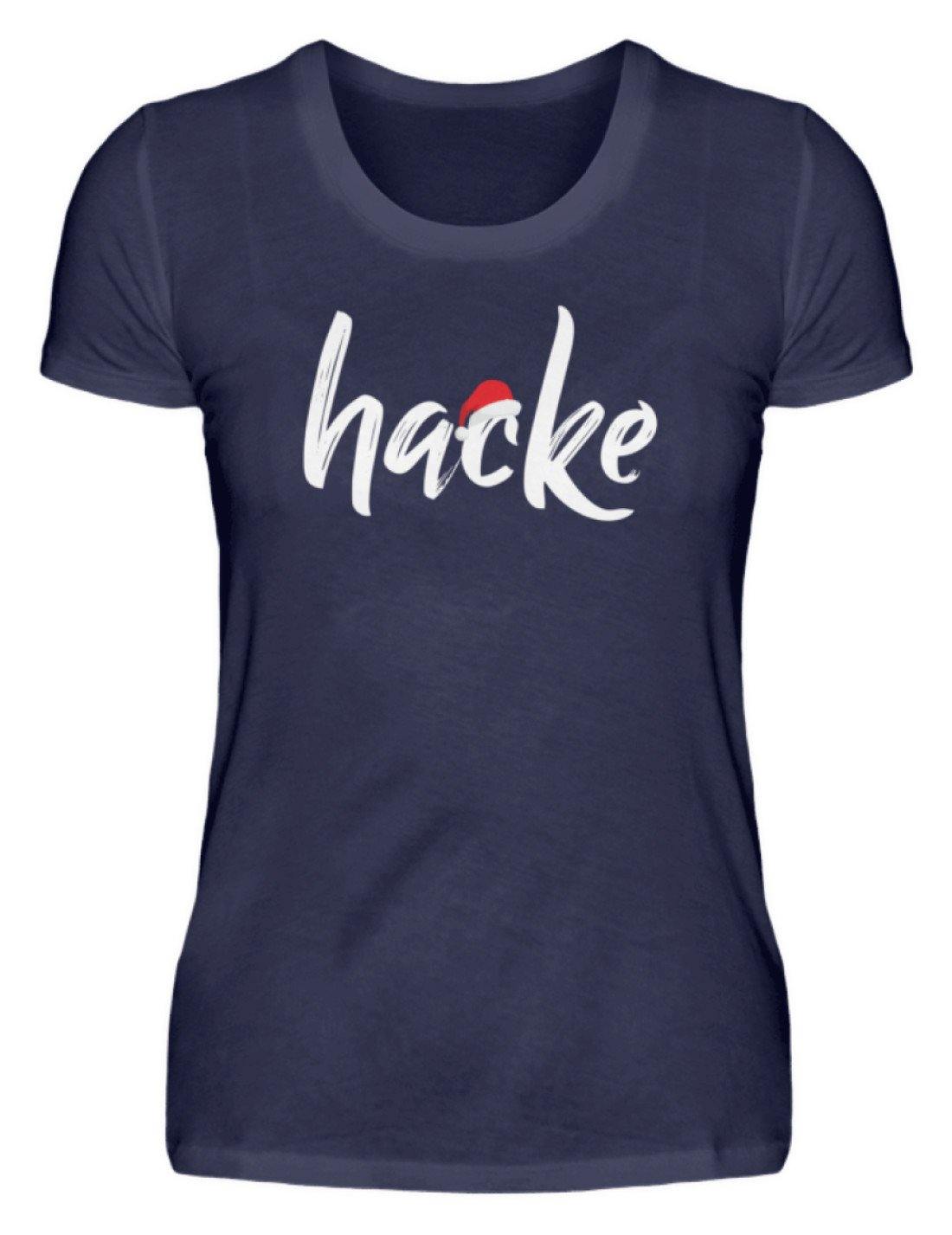 Hacke - Hacke Dicht - Words on Shirts  - Damenshirt