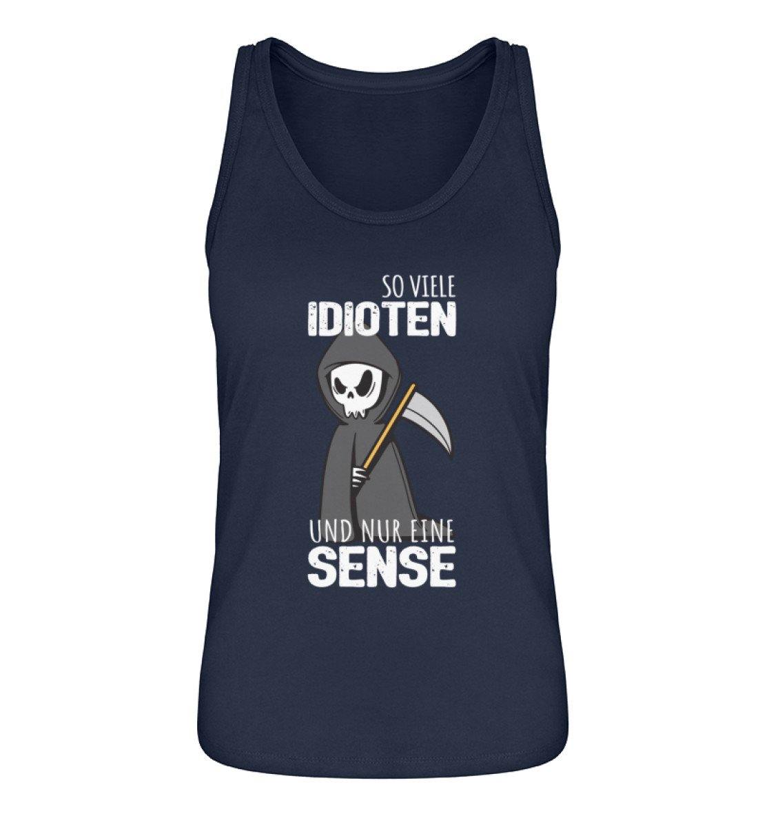 So viele Idioten und nur eine Sense  - Damen Premium Organic Tanktop ST/ST