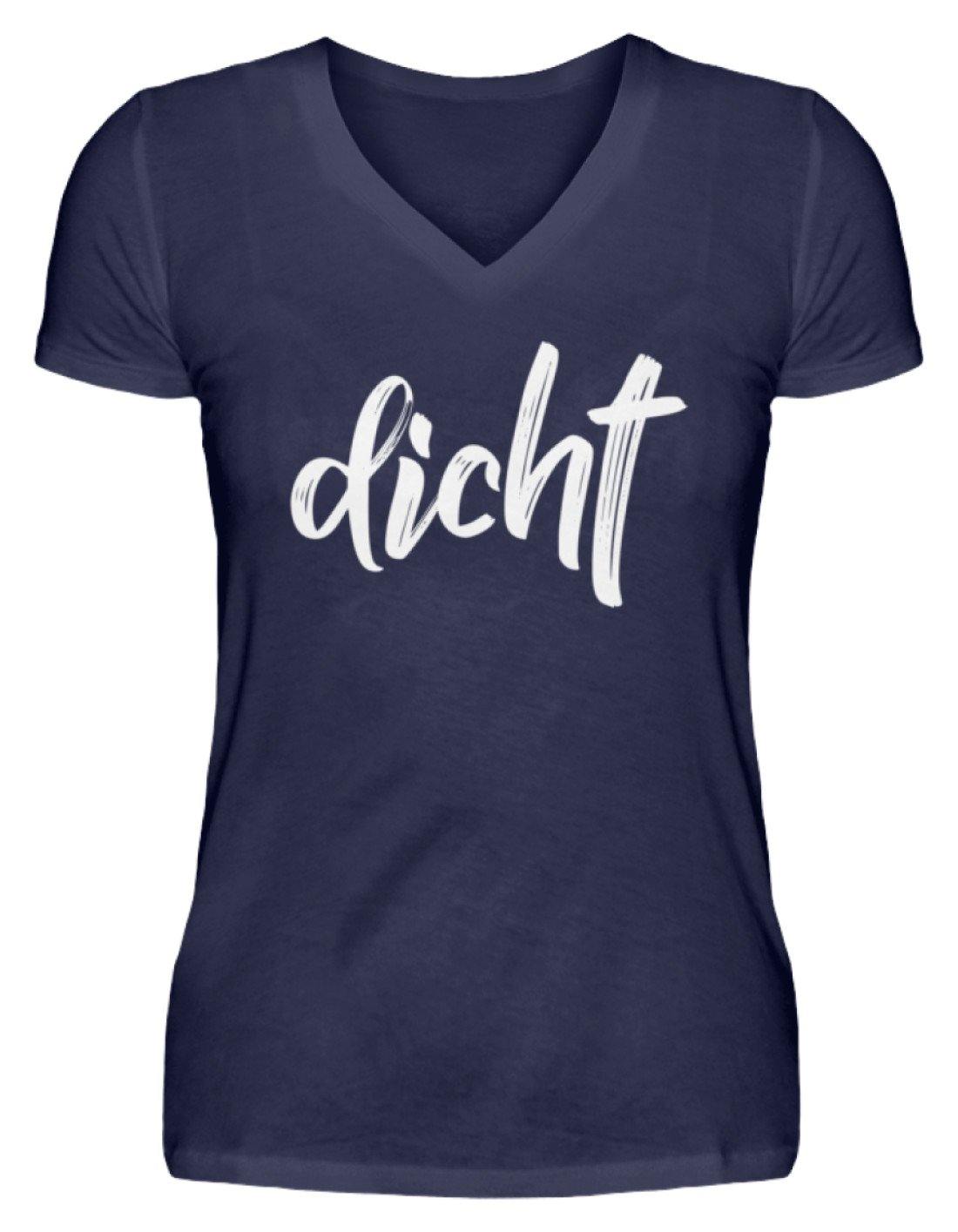 dicht Shirt  - V-Neck Damenshirt