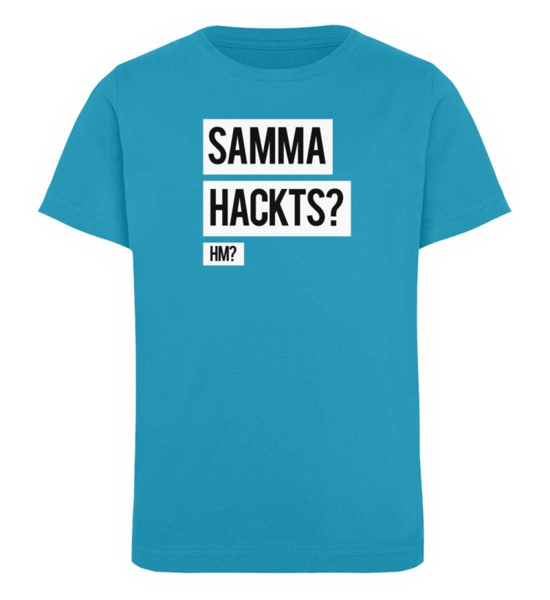 Samma Hackts? Hm?- Words on Shirts - PR  - Kinder Organic T-Shirt