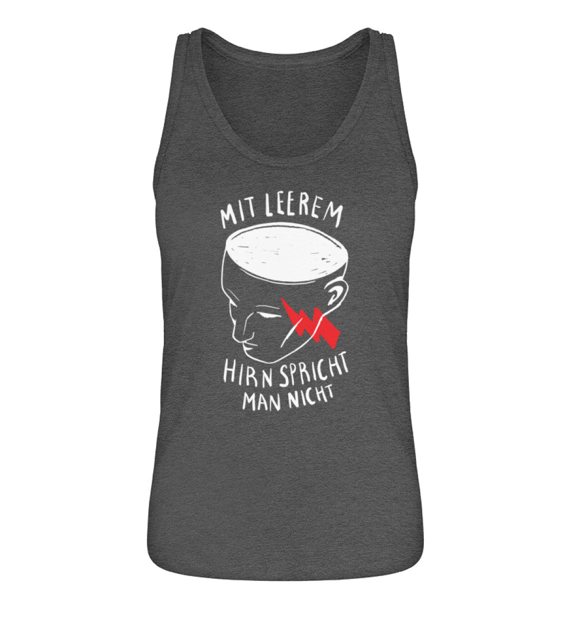 Mit leerem Hirn - Spricht man nicht  - Damen Premium Organic Tanktop ST/ST