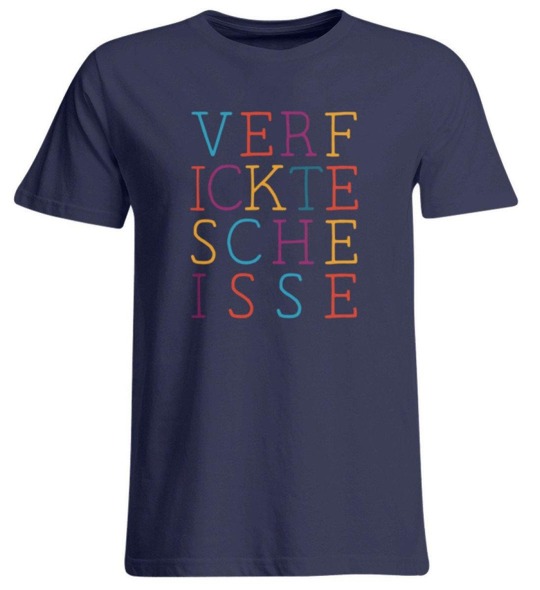 Verf ickte sche isse - Words on Shirts  - Übergrößenshirt - Words on Shirts Sag es mit dem Mittelfinger Shirts Hoodies Sweatshirt Taschen Gymsack Spruch Sprüche Statement