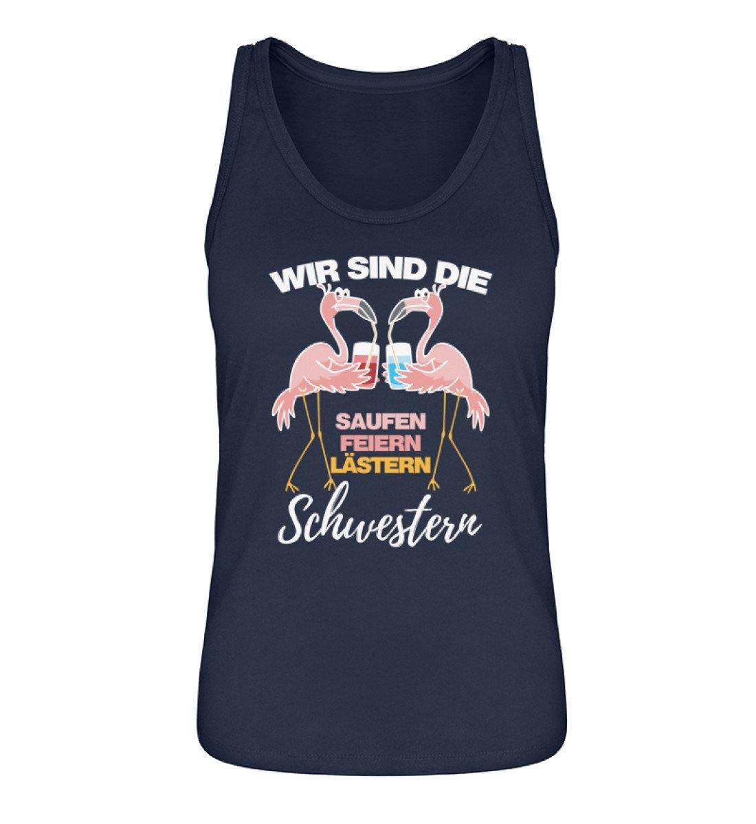 Saufen, feiern, lästern Schwestern  - Damen Premium Organic Tanktop ST/ST