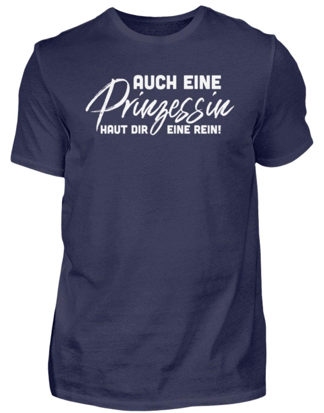 Auch Eine Prinzessin - Words on Shirt  - Herren Shirt
