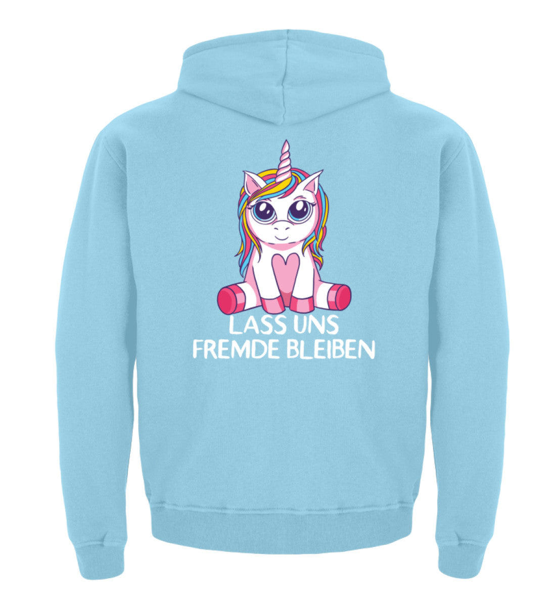 Lass uns fremde bleiben - Einhorn - TF  - Kinder Hoodie