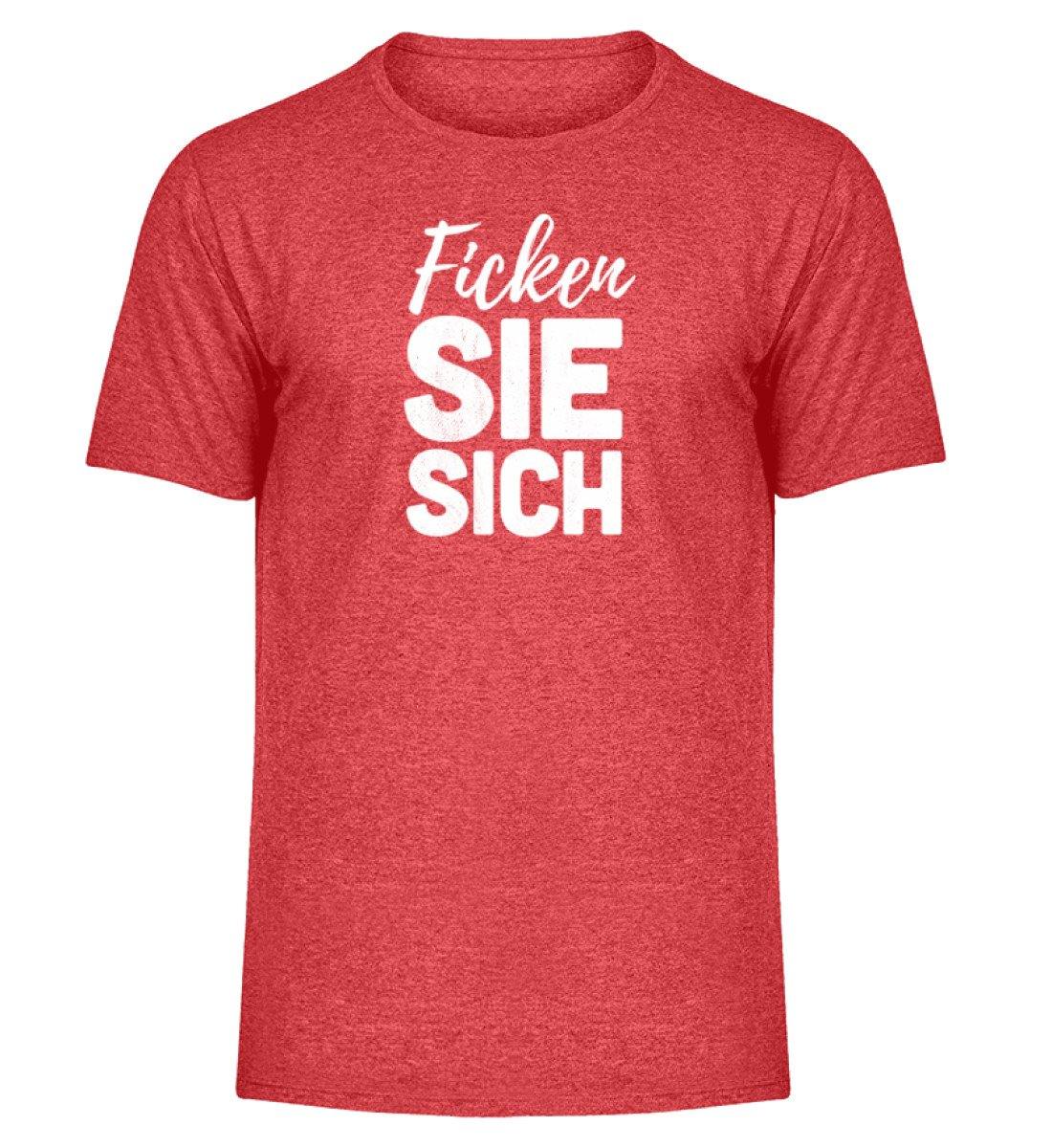 F!cken Sie sich - Words on Shirts - PR  - Herren Melange Shirt