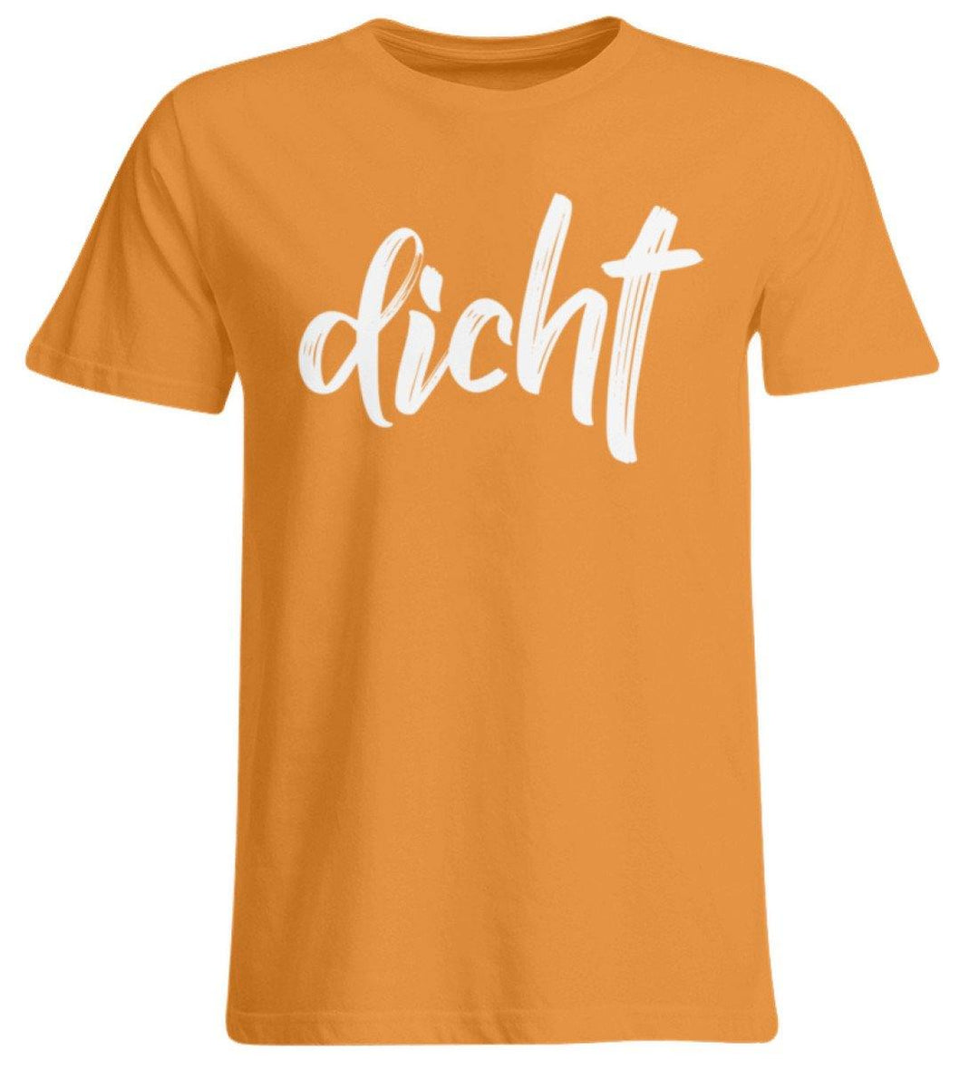 dicht Shirt  - Übergrößenshirt - Words on Shirts Sag es mit dem Mittelfinger Shirts Hoodies Sweatshirt Taschen Gymsack Spruch Sprüche Statement