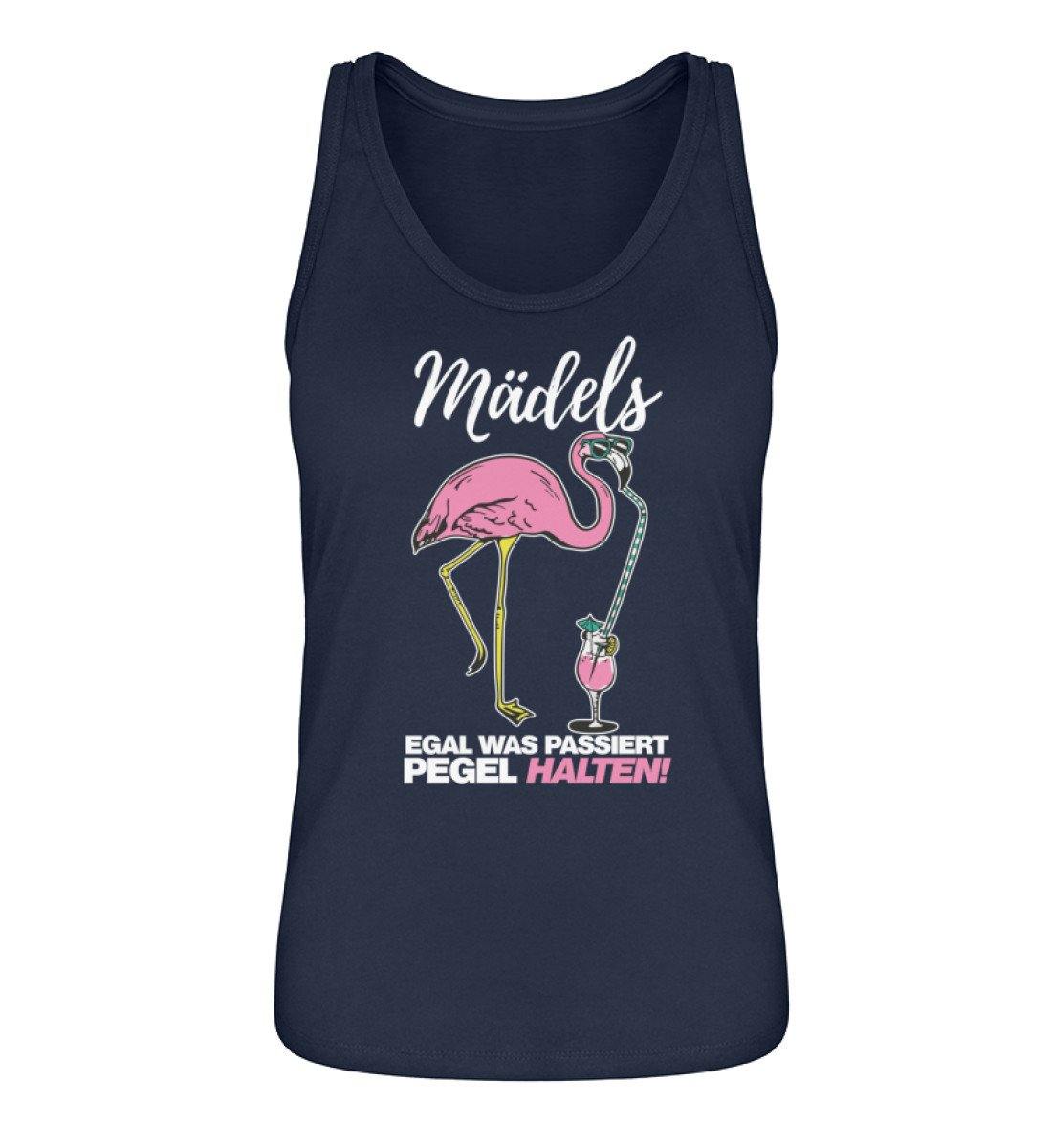 Mädels, Pegel halten. Flamingo  - Damen Premium Organic Tanktop ST/ST