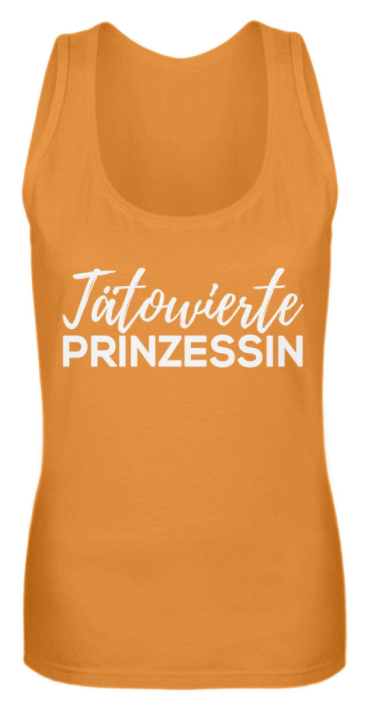 Tätowierte Prinzessin - Words on Shirt - Frauen Tanktop - Words on Shirts Sag es mit dem Mittelfinger Shirts Hoodies Sweatshirt Taschen Gymsack Spruch Sprüche Statement