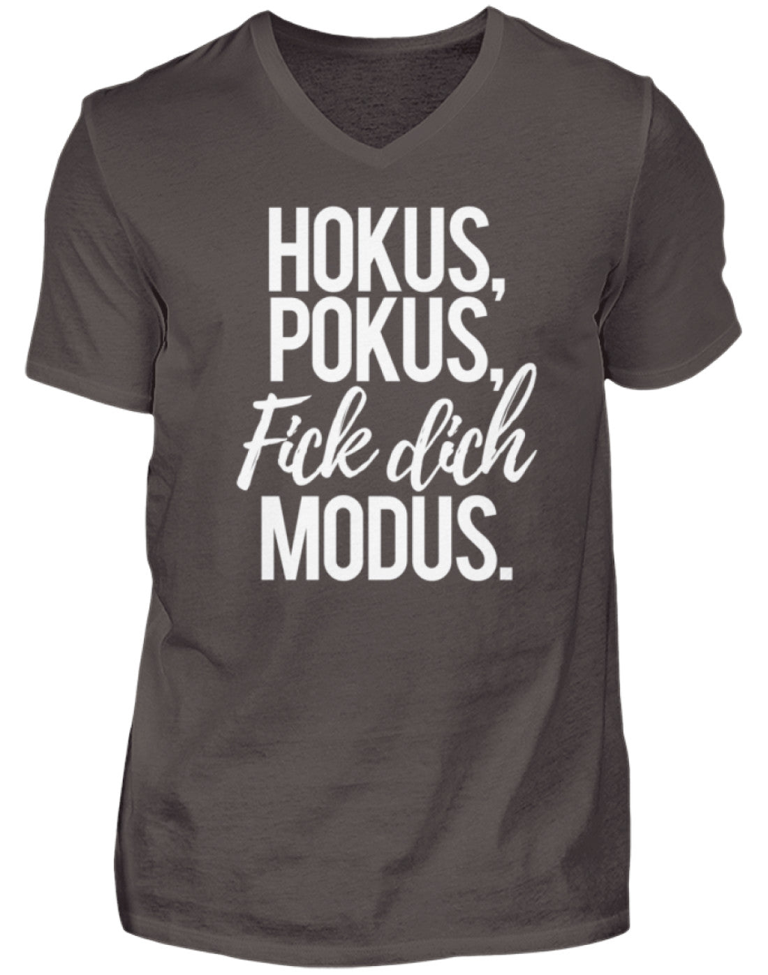 Hokus Pokus F*** Dich Modus  - Herren V-Neck Shirt