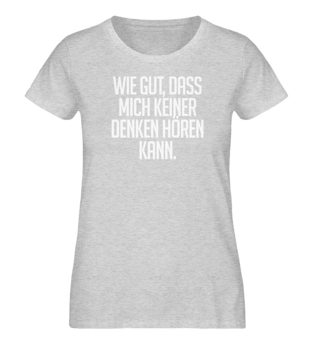 Denken hören  - Damen Organic Melange Shirt