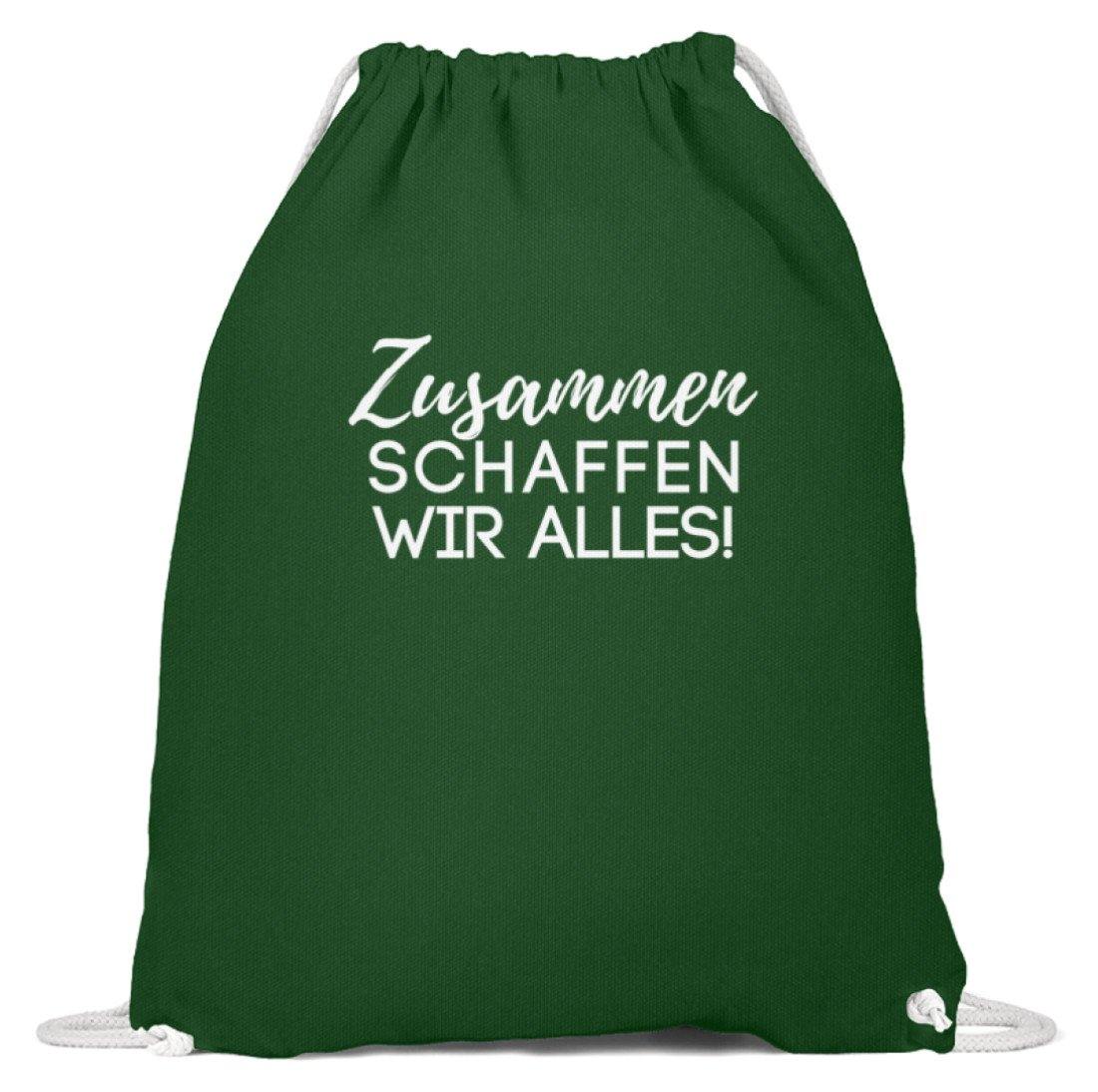 Zusammen schaffen wir alles  - Baumwoll Gymsac