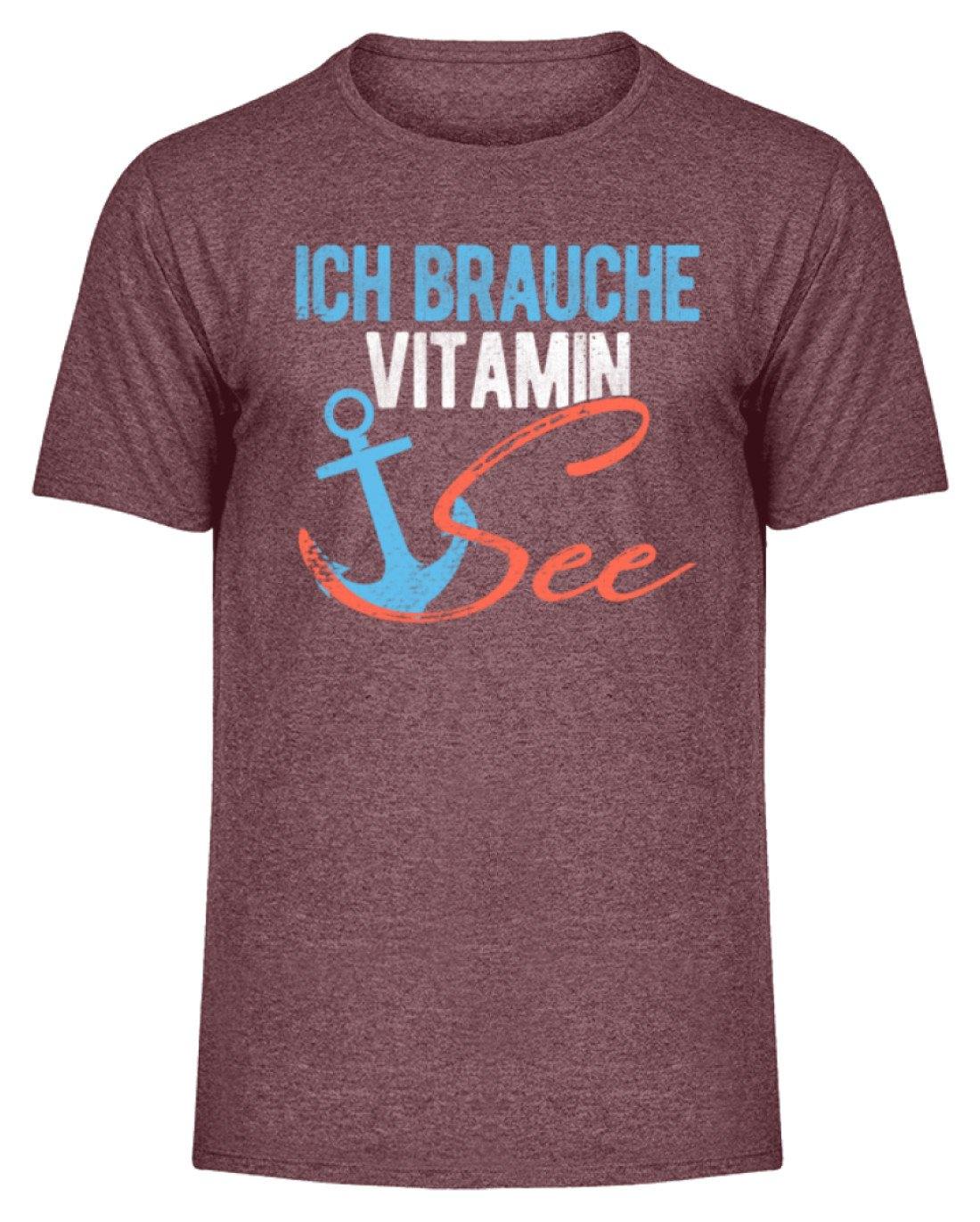 Vitamin See - Norddeutsch   - Herren Melange Shirt