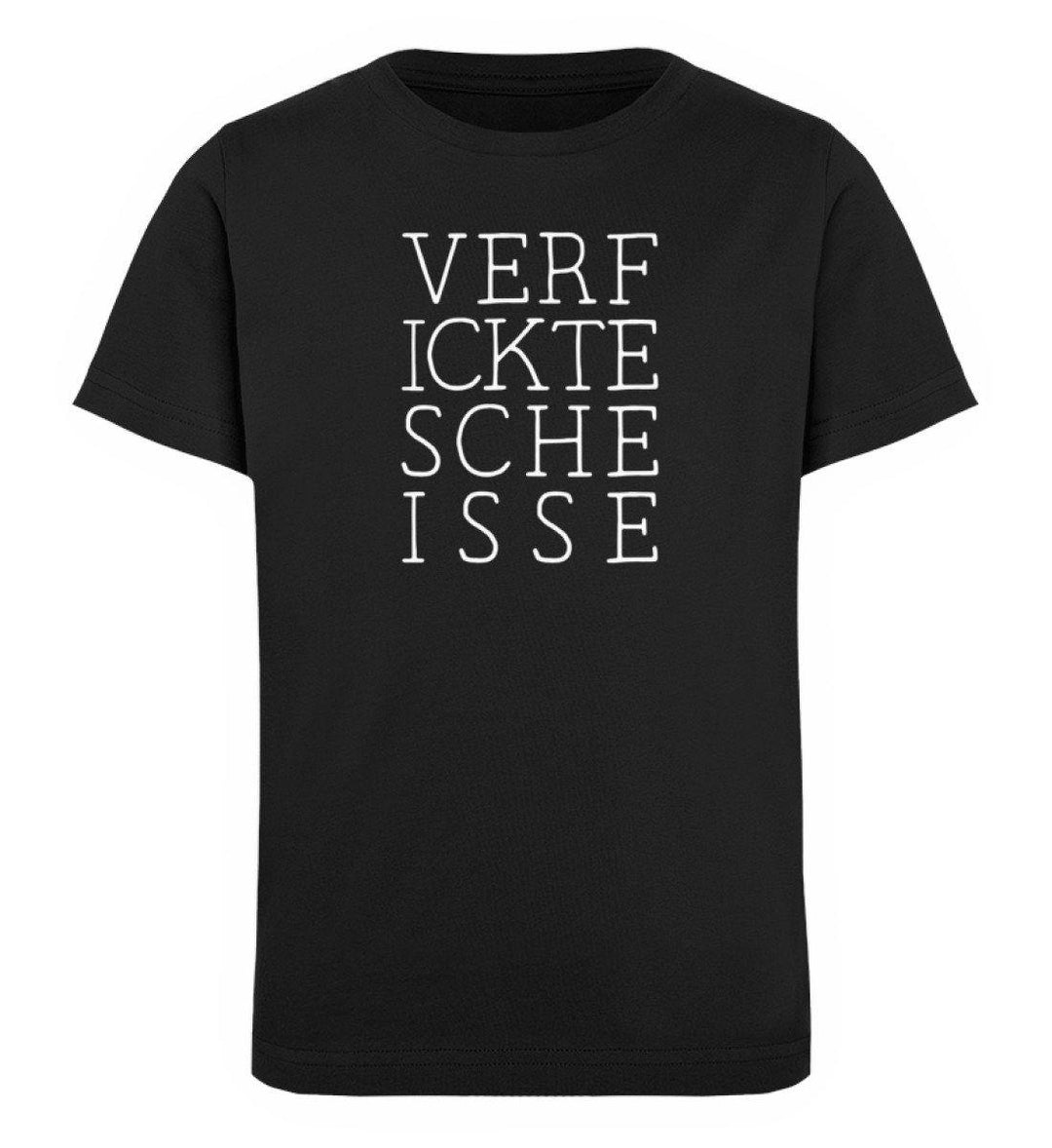 verf ickte sche isse  Words on Shirts PR  - Kinder Organic T-Shirt - Words on Shirts Sag es mit dem Mittelfinger Shirts Hoodies Sweatshirt Taschen Gymsack Spruch Sprüche Statement