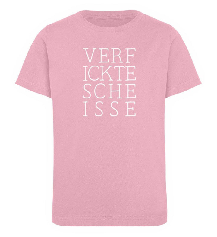 verf ickte sche isse  Words on Shirts PR  - Kinder Organic T-Shirt - Words on Shirts Sag es mit dem Mittelfinger Shirts Hoodies Sweatshirt Taschen Gymsack Spruch Sprüche Statement
