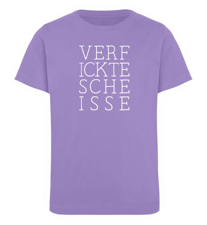 verf ickte sche isse  Words on Shirts PR  - Kinder Organic T-Shirt - Words on Shirts Sag es mit dem Mittelfinger Shirts Hoodies Sweatshirt Taschen Gymsack Spruch Sprüche Statement
