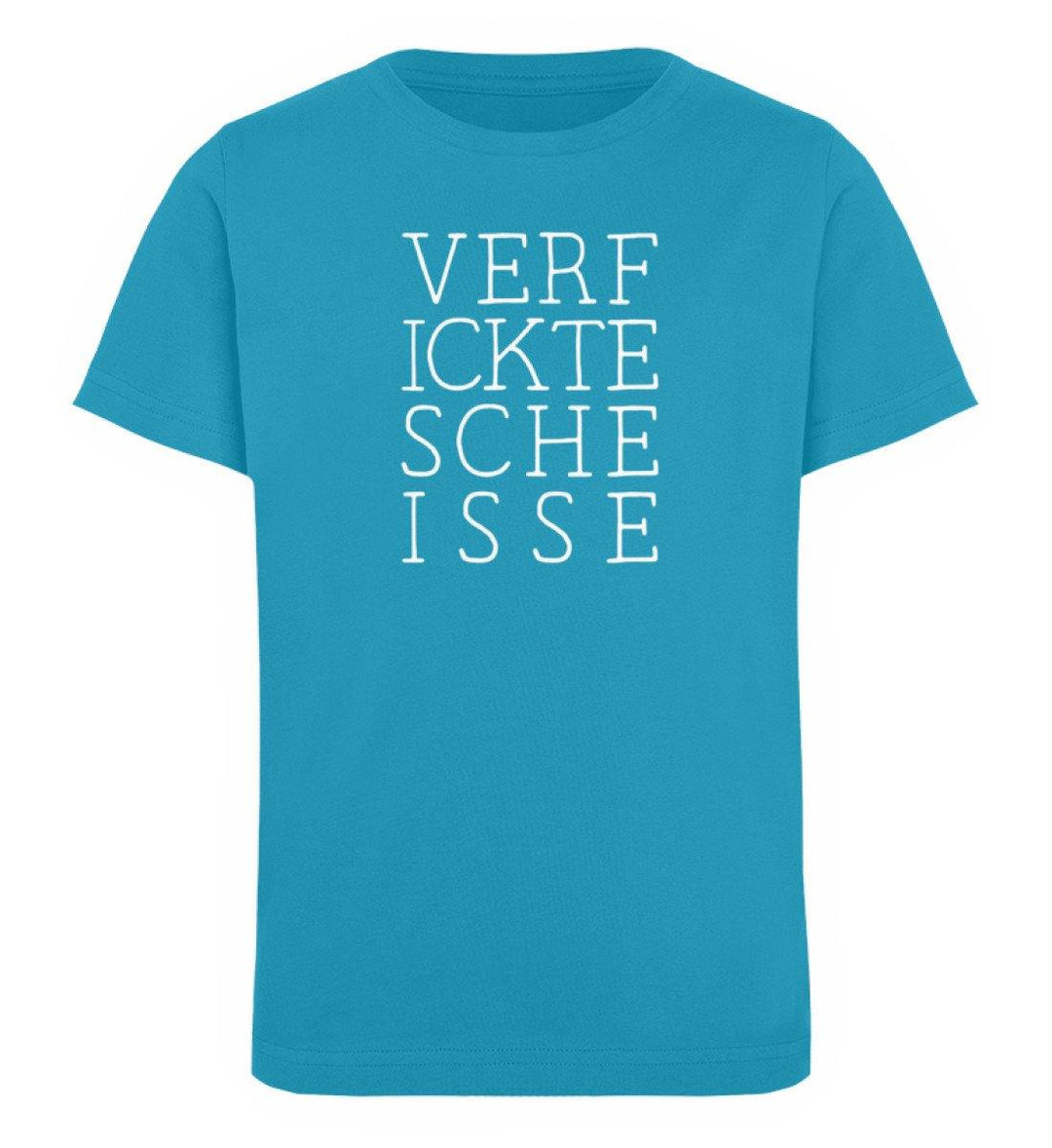 verf ickte sche isse  Words on Shirts PR  - Kinder Organic T-Shirt - Words on Shirts Sag es mit dem Mittelfinger Shirts Hoodies Sweatshirt Taschen Gymsack Spruch Sprüche Statement