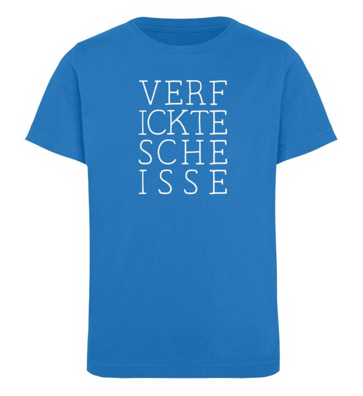 verf ickte sche isse  Words on Shirts PR  - Kinder Organic T-Shirt - Words on Shirts Sag es mit dem Mittelfinger Shirts Hoodies Sweatshirt Taschen Gymsack Spruch Sprüche Statement