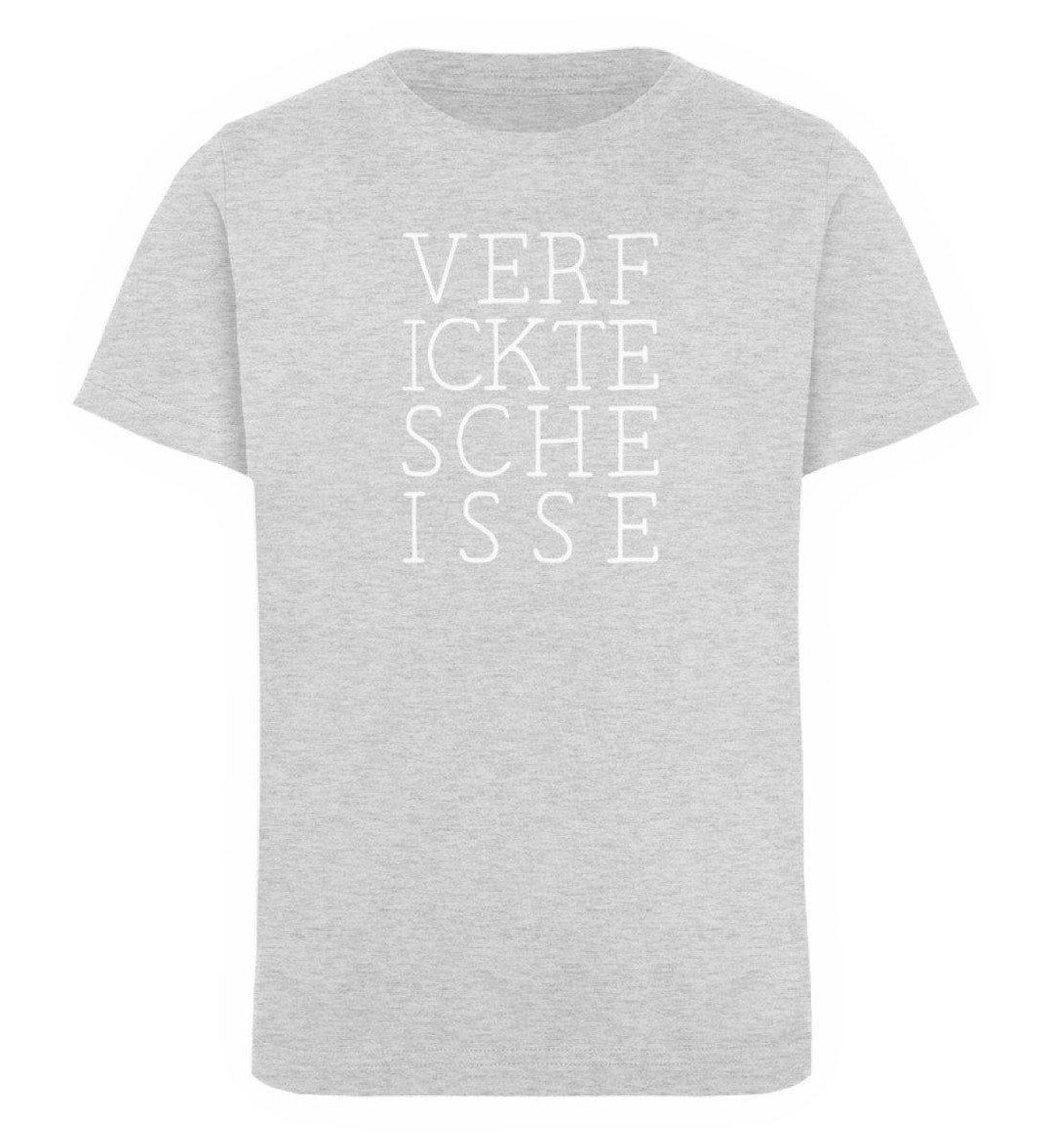 verf ickte sche isse  Words on Shirts PR  - Kinder Organic T-Shirt - Words on Shirts Sag es mit dem Mittelfinger Shirts Hoodies Sweatshirt Taschen Gymsack Spruch Sprüche Statement