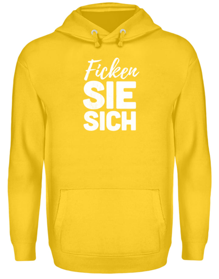 F*cken Sie sich  - Unisex Kapuzenpullover Hoodie - Words on Shirts