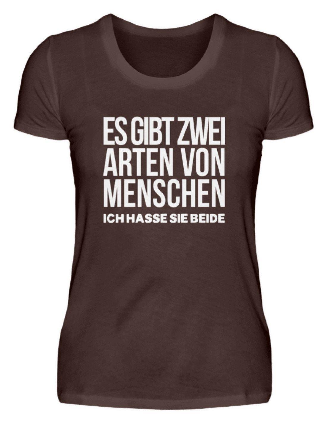 2 Arten Menschen - Words on Shirts  - Damen Premiumshirt