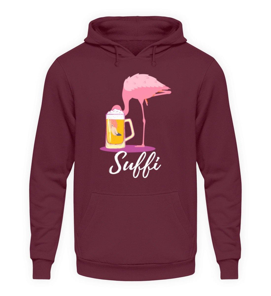 Flamingo Suffi - Words on Shirt  - Unisex Kapuzenpullover Hoodie