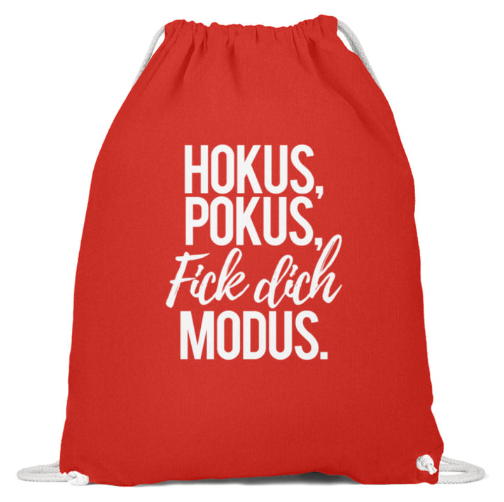 Hokus Pokus F*** **ch Modus  - Baumwoll Gymsac - Words on Shirts