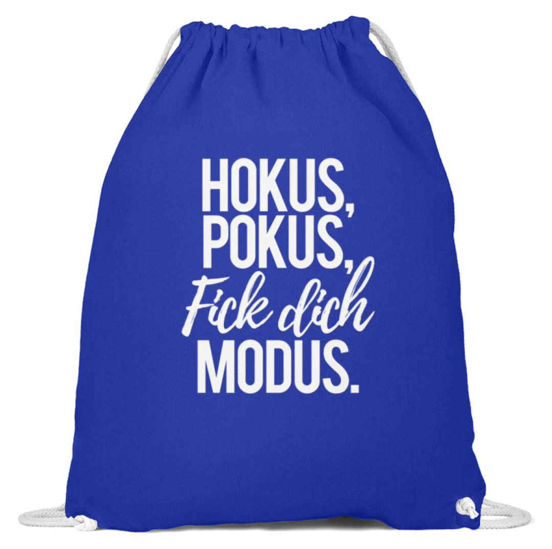 Hokus Pokus F*** **ch Modus  - Baumwoll Gymsac - Words on Shirts