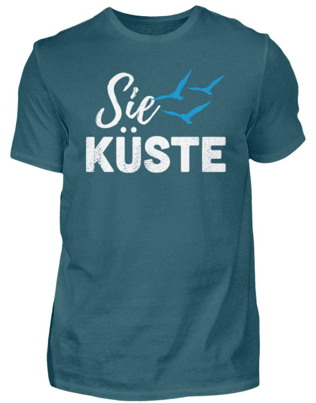 Sie Küste - Gut Besser Norddeutsch  - Herren Shirt - Words on Shirts Sag es mit dem Mittelfinger Shirts Hoodies Sweatshirt Taschen Gymsack Spruch Sprüche Statement