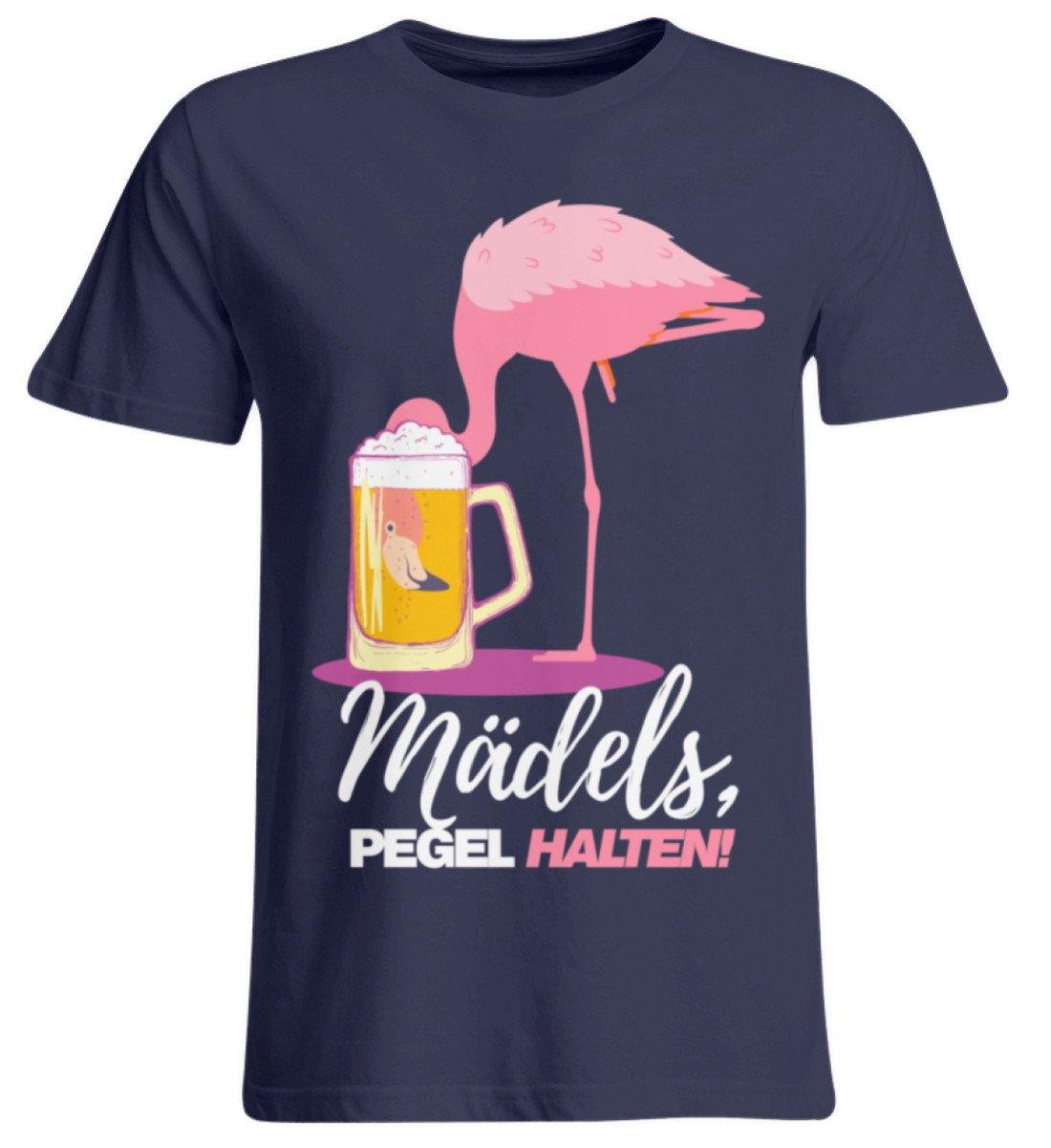 Mädels, Pegel halte - Flamingo  - Übergrößenshirt