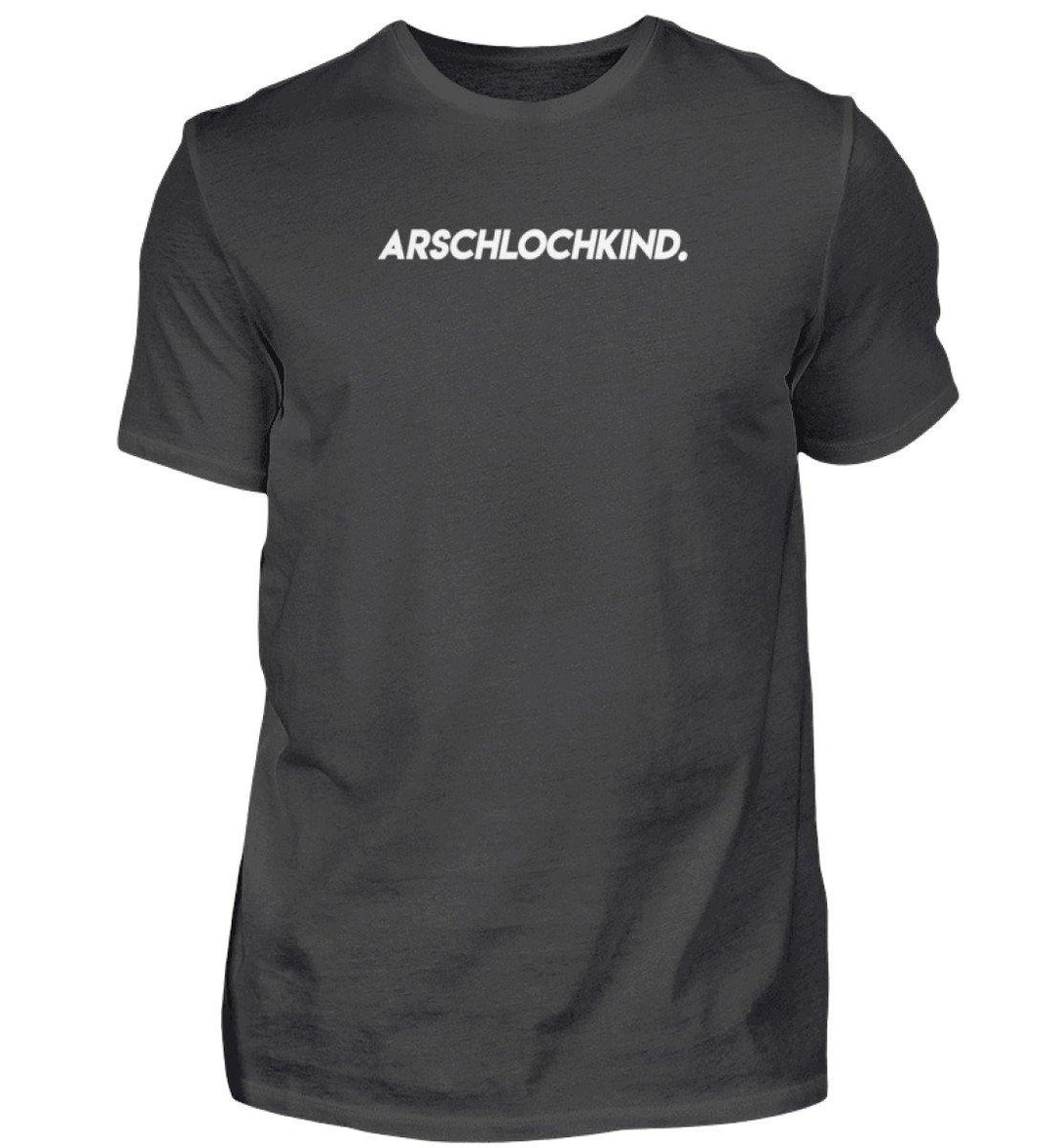 Arschlochkind  Words on Shirts - PR  - Herren Premiumshirt - Words on Shirts Sag es mit dem Mittelfinger Shirts Hoodies Sweatshirt Taschen Gymsack Spruch Sprüche Statement