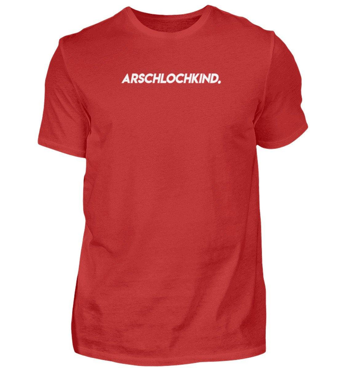 Arschlochkind  Words on Shirts - PR  - Herren Premiumshirt - Words on Shirts Sag es mit dem Mittelfinger Shirts Hoodies Sweatshirt Taschen Gymsack Spruch Sprüche Statement