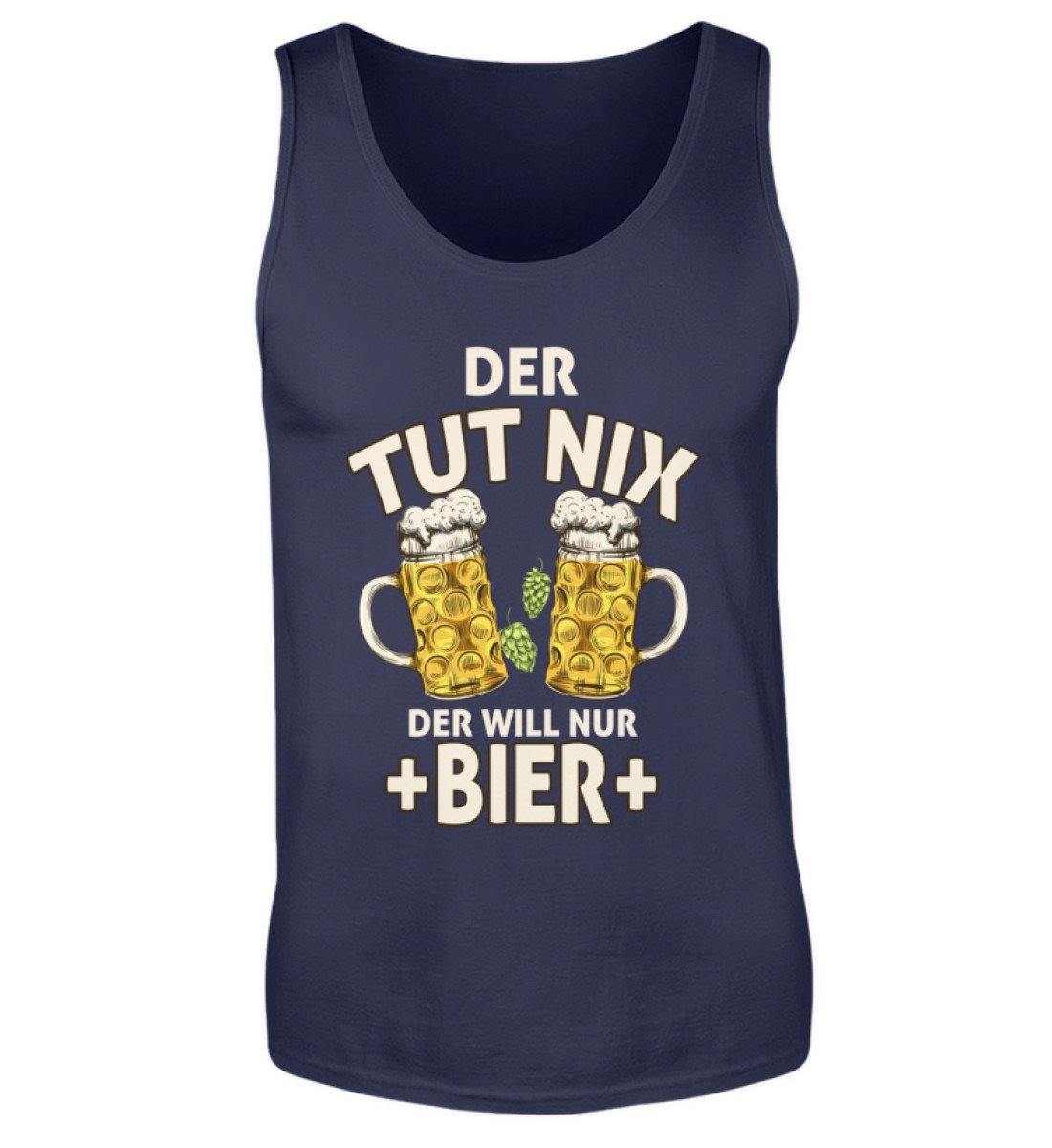 Der tut nix, der will nur Bier  - Herren Tanktop