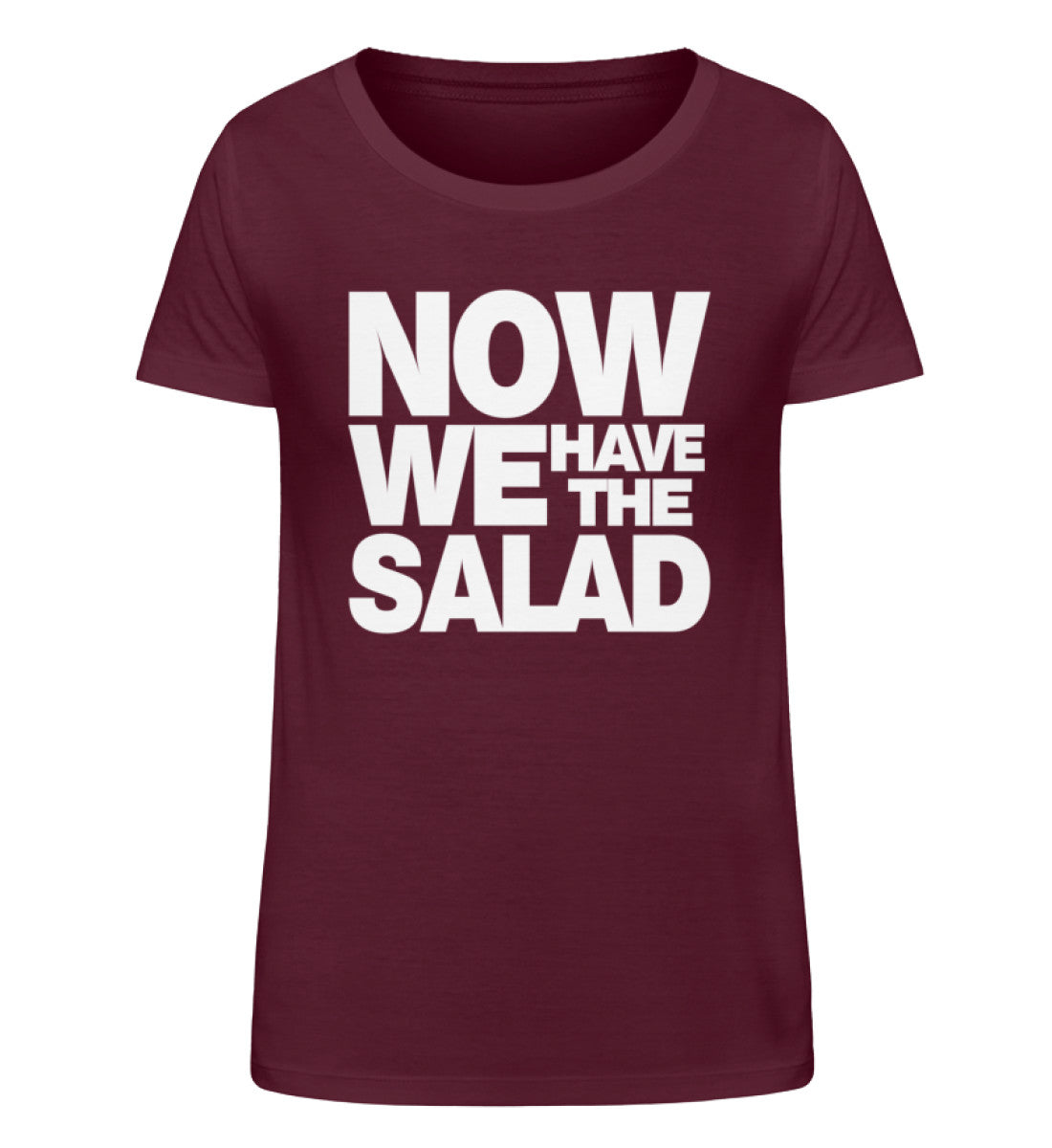 Now we have the salad  - Damen Organic Shirt